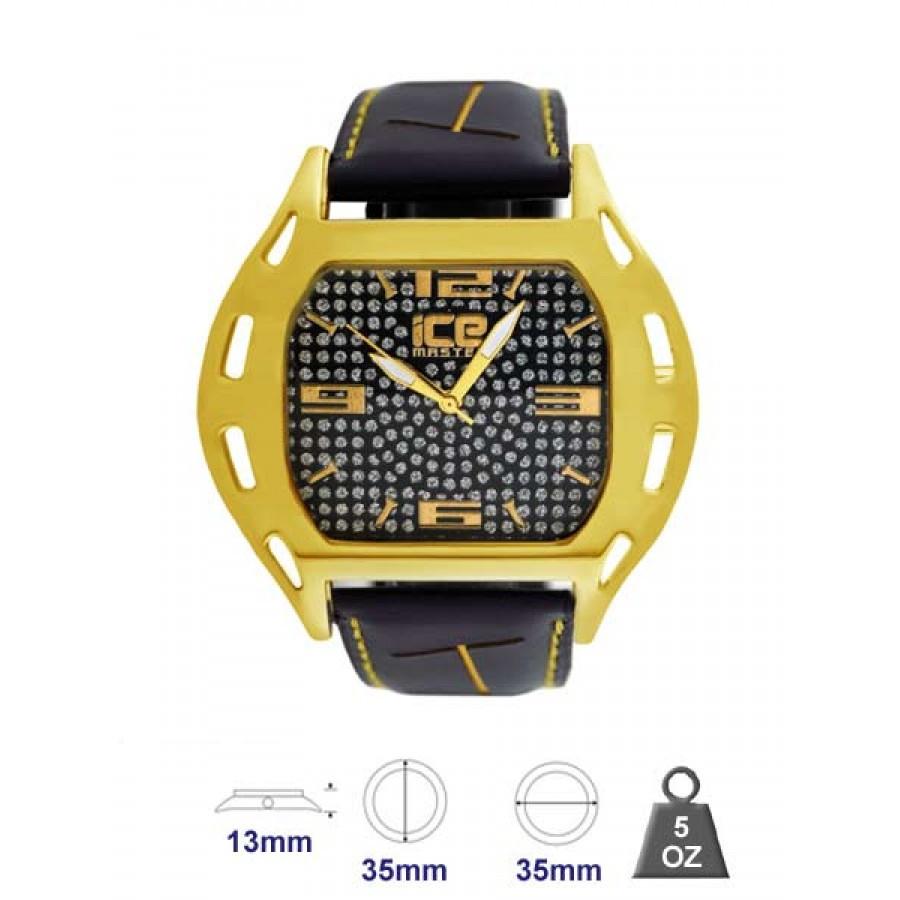 Leather band watch for Men - ONEZINOTTA , jewelery that shines like gold...