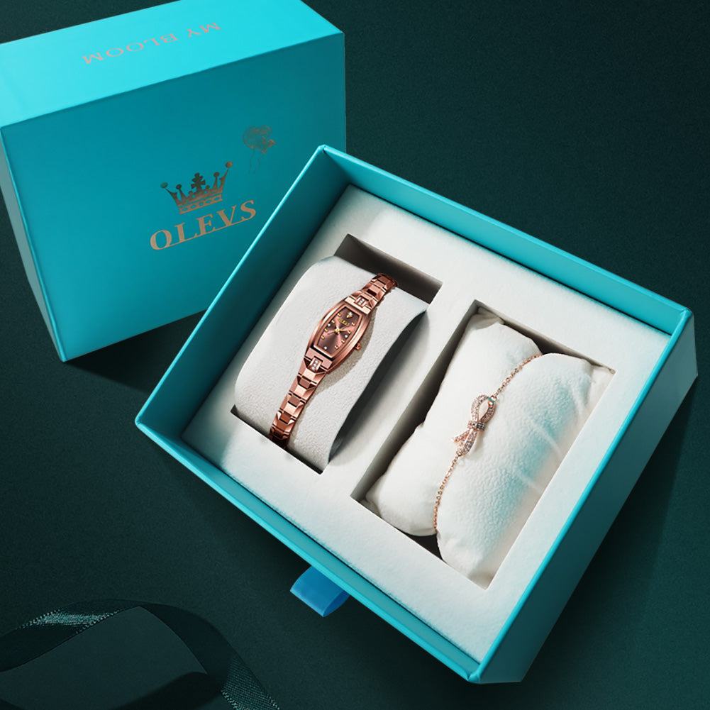Olevs Fashion Luxury Quartz Women's Watches Tungsten Steel Elegant - ONEZINOTTA , jewelery that shines like gold...