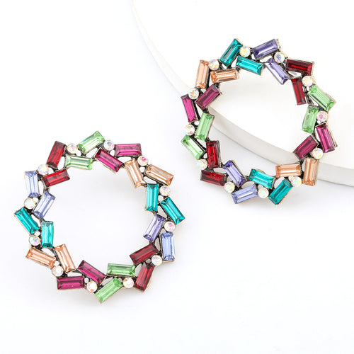 Pauli Manfi2020 Fashion Summer New Alloy Color Rhinestone Temperament - ONEZINOTTA , jewelery that shines like gold...