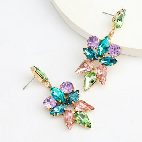 Pauli Manfi2020 Fashion Summer New Alloy Color Rhinestone Temperament - ONEZINOTTA , jewelery that shines like gold...