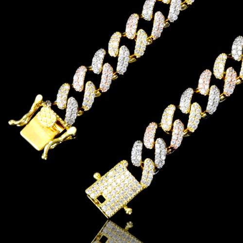 CAMEO 8MM Cuban Chain | 962432 - ONEZINOTTA , jewelery that shines like gold...