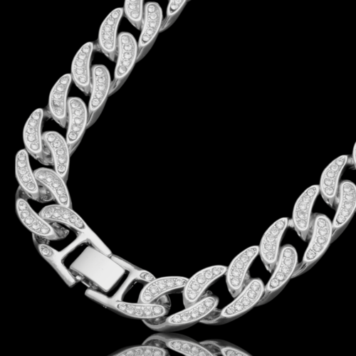 CREW 13MM  Cuban Chain | 970711 - ONEZINOTTA , jewelery that shines like gold...