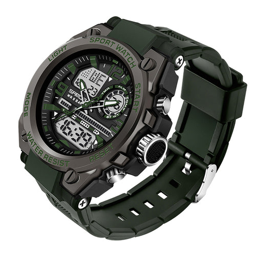 SANDA G Style Men Digital Watch Shock Military Sports Watches Dual - ONEZINOTTA , jewelery that shines like gold...