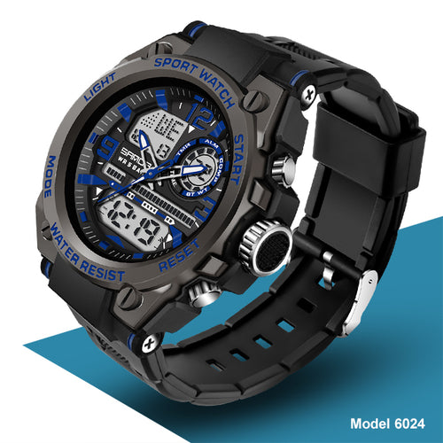 SANDA G Style Men Digital Watch Shock Military Sports Watches Dual - ONEZINOTTA , jewelery that shines like gold...