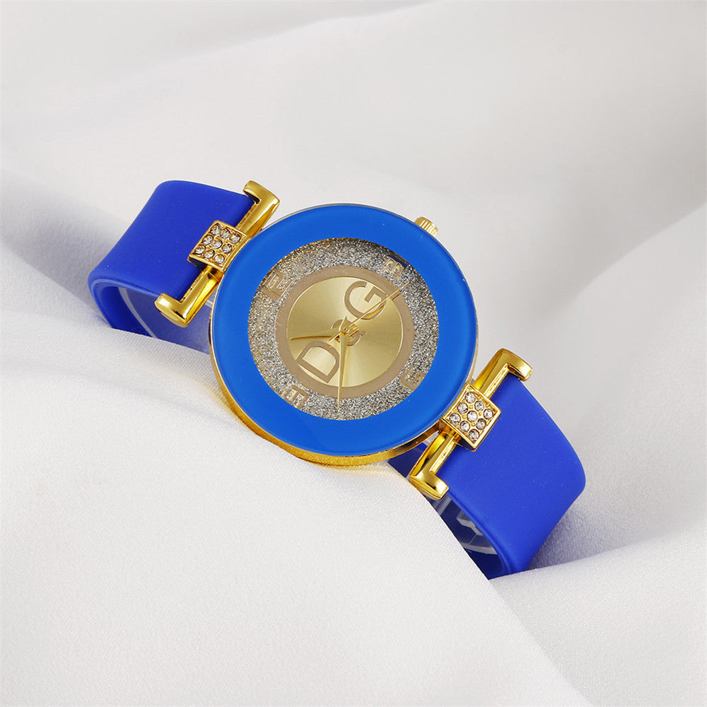 Simple Black White Quartz Watches Women Minimalist Design Silicone - ONEZINOTTA , jewelery that shines like gold...