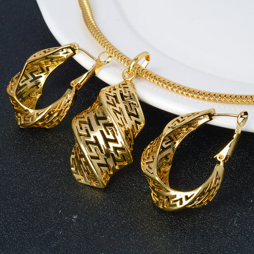 ZEADear Jewelry Sets Fashion 18K Gold Planted Classic Hot Sale For - ONEZINOTTA , jewelery that shines like gold...